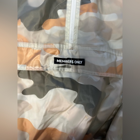 “Members Only” Camo Rain Jacket - Picture 3 of 3